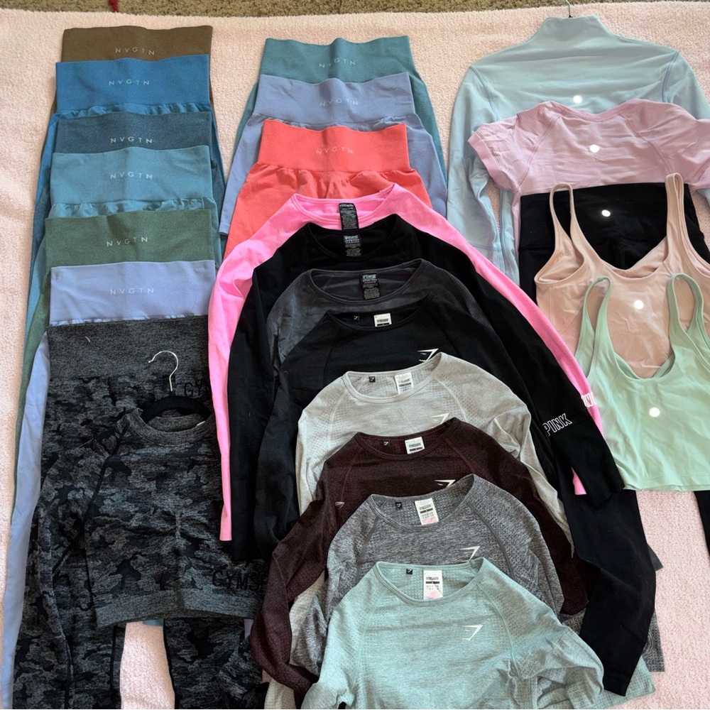 Huge Gymshark, lululemon, NVGTN lot